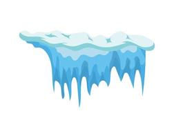 Vector illustrator of  Icicle