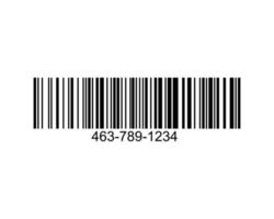 Vector illustrator of  Barcode