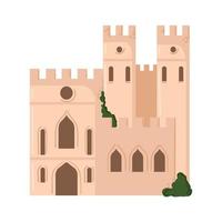 castillos de cuento para princesas vector