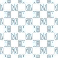 WC or Toilet vector concept linear seamless pattern