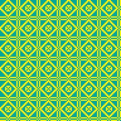 Geometric ethnic ornament, seamless pattern. Vector illustration