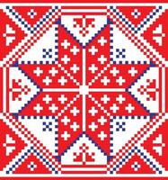 ornamento étnico bielorruso, patrón sin costuras. ilustración vectorial vector