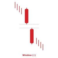 Window - Red - Round vector