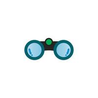 Binoculars vector icon design illustration