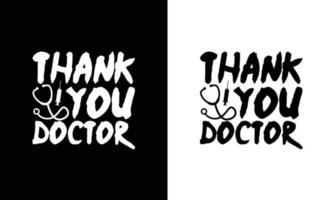 diseño de camiseta de cita médica, tipografía vector