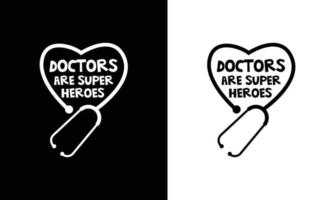 diseño de camiseta de cita médica, tipografía vector