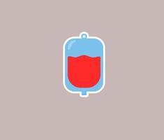 blood donor donation object design vector