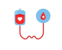 blood donor vector ilustration concept