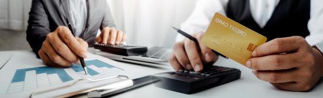 Woman hand using mobile smart phone, online payment, banking and online shopping at the home. photo