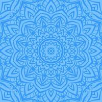 abstract blue mandala texture background vector design element
