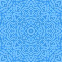 abstract blue mandala texture background vector design element