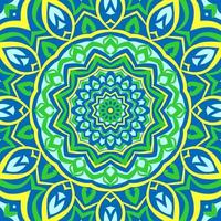 abstract mandala background psychedelic style round trippy vector design