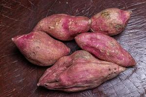 sweet potato tuberous roots photo
