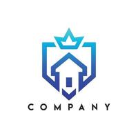 Homes Monarchy Logo, House Real Estate vector