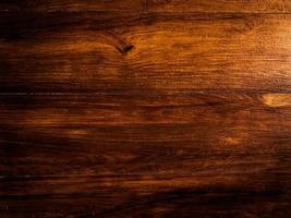 Wooden table space use as natural for background. Texture surface for design photo