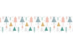 Simple Christmas seamless pattern with geometric motifs. Snowflakes and circles with different ornaments. Magic nature fantasy snowfall texture decoration design vector
