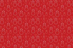 Simple Christmas seamless pattern with geometric motifs. Snowflakes and circles with different ornaments. Magic nature fantasy snowfall texture decoration design vector