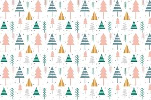 Simple Christmas seamless pattern with geometric motifs. Snowflakes and circles with different ornaments. Magic nature fantasy snowfall texture decoration design vector