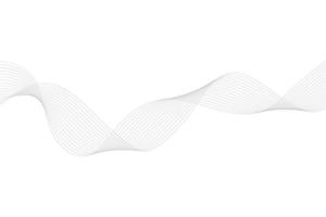 Abstract background with wavy lines white background. Abstract gradient background design vector