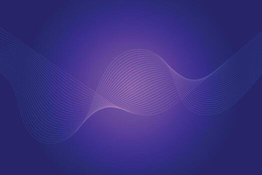 Abstract line wave gradient background. Modern colorful wavy line abstract background vector