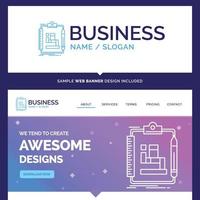 Beautiful Business Concept Brand Name Algorithm. process. vector