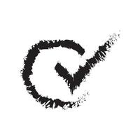 check mark vector illustration, abstract design