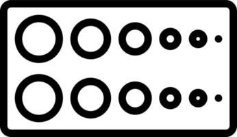 line icon for fade vector