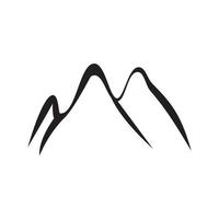 Mountain icon Logo vector