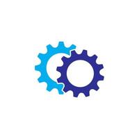 gear icon logo vector icon