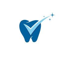 vector de plantilla de logotipo dental