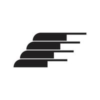 icono de piano ilustración vectorial diseño de logotipo vector