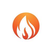 flame icon fire vector design