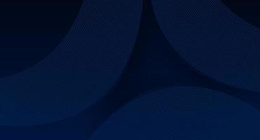 modern wave curve abstract dark blue background, blending curve lines wave. Vector illustration.