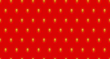 Strawberry texture seamless background. Fruit strawberry pattern with seeds. Vector seamless strawberry texture. Red pattern with berry and seeds. Close up of strawberry