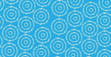 abstract circle distorted round blue seamles background vector