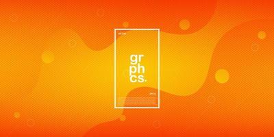 popular abstract orange background with simple lines.colorful orange design. bright and modern with shadow 3d concept. eps10 vector