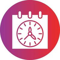 Timetable Icon Style vector