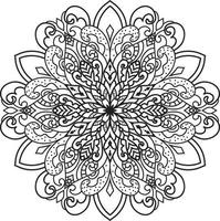 Mandala Style Vector Shapes