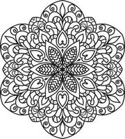 Mandala Style Vector Shapes