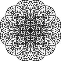 Decorative mandala design Pro Vector