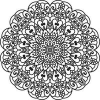 Mandala Style Vector Shapes