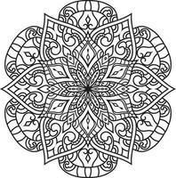 Mandala Style Vector Shapes