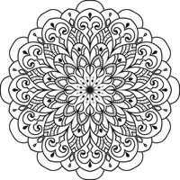 Decorative mandala design Pro Vector