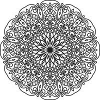 Decorative mandala design Pro Vector