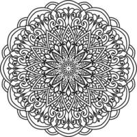 Mandala Style Vector Shapes