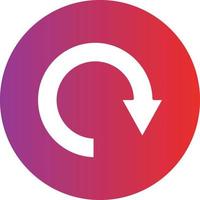 Refresh Icon Style vector