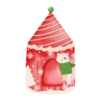 Christmas amusement park element, Christmas circus png