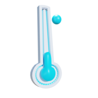 thermomètre médical 3d png