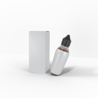 liquid bottle 3d render for branding product design ,mockup, promotion png