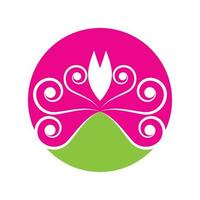 Beauty Florist Botanical Flower Vector Design